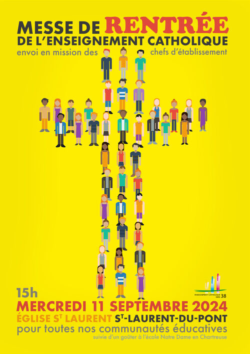 Messe de Rentr&eacute;e le 11 septembre 2024 &agrave; 15 h