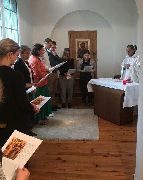 Messe &agrave; la DDEC c&eacute;l&eacute;br&eacute;e par Monseigneur Jean-Marc Eychenne