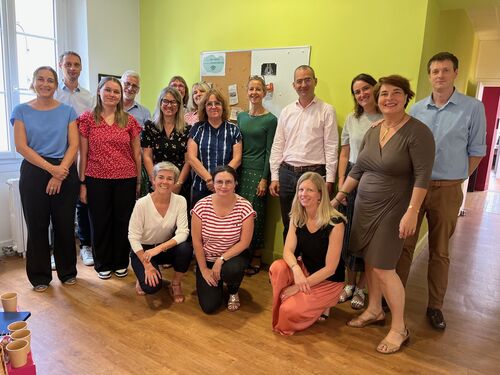 Lundi 7 juillet, accueil du nouveau Secr&eacute;taire G&eacute;n&eacute;ral de l'EC