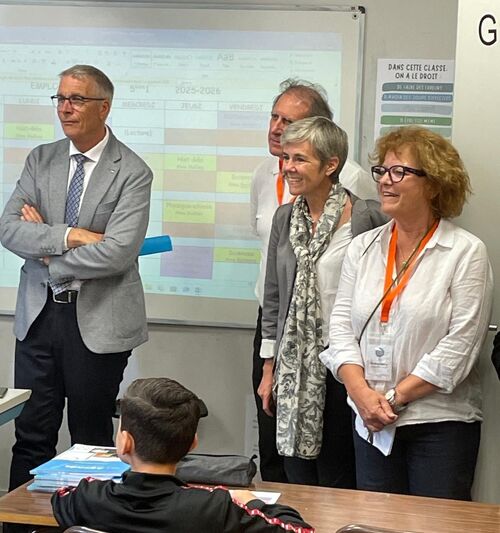 ✨ De la visite au coll&egrave;ge des Charmilles