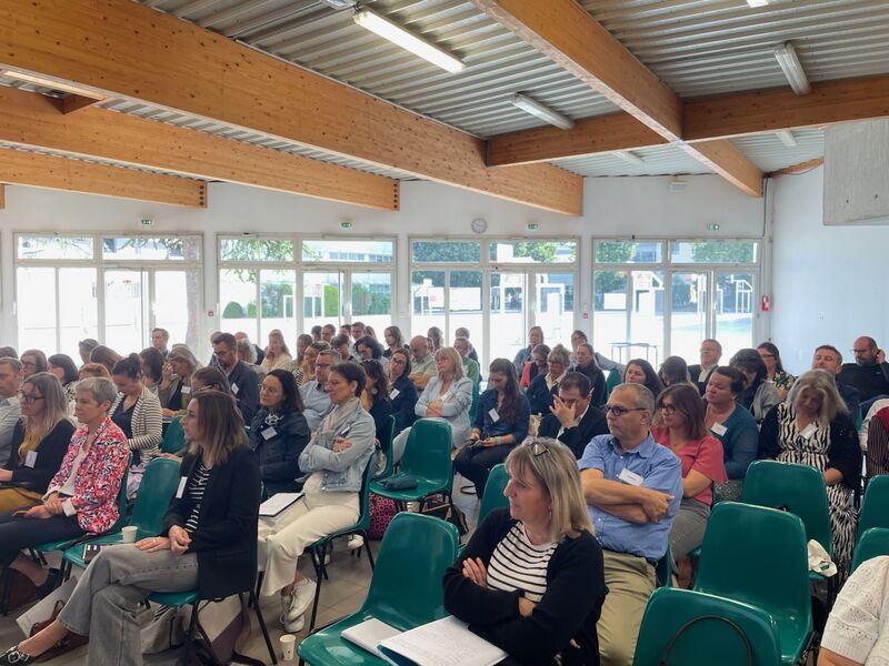 Réunion des CE à l'Institution Robin à Vienne