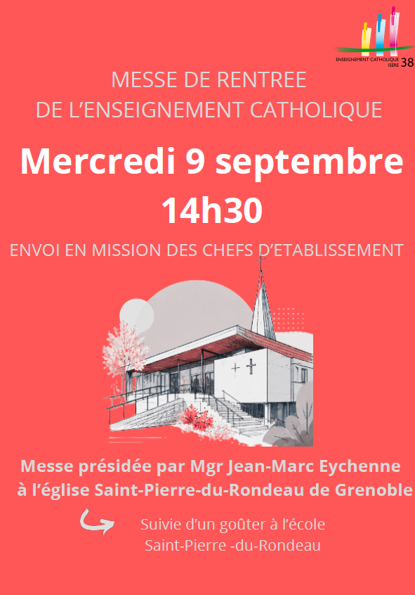 Messe de rentr&eacute;e de l'Enseignement Catholique
