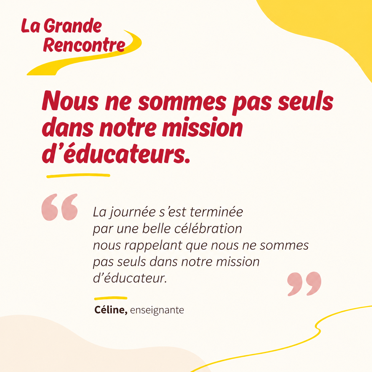 La Grande Rencontre - Faire communaut&eacute;